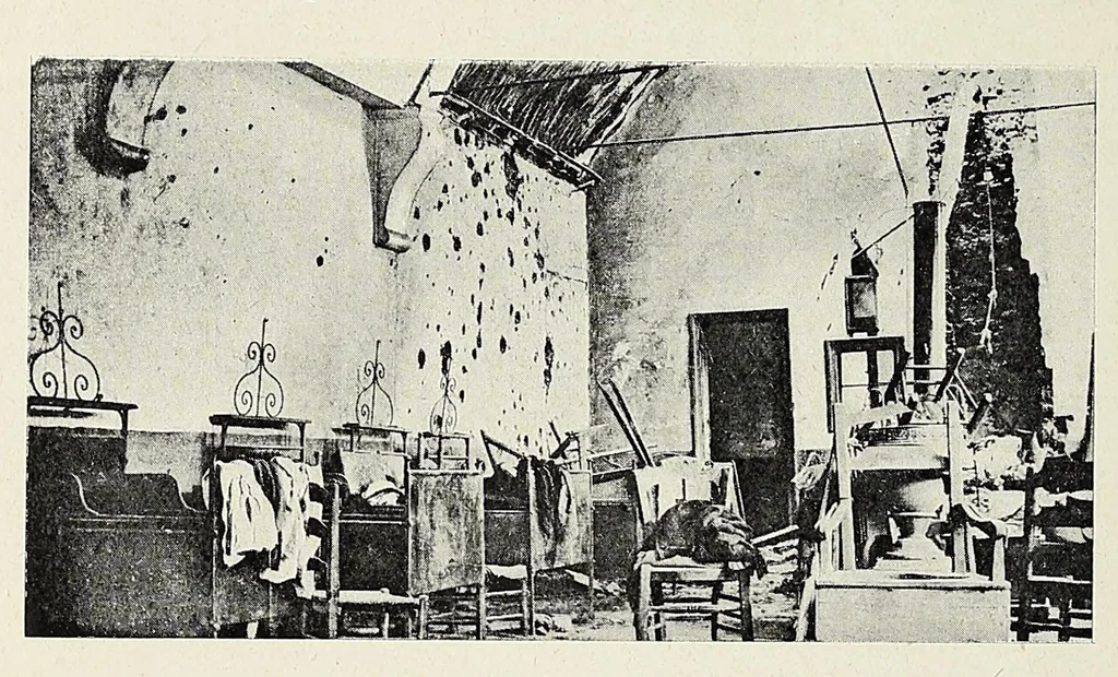 An illustration from 1914-1916. La guerre et les oeuvres d'art en Belgique, 1917, leaf 122