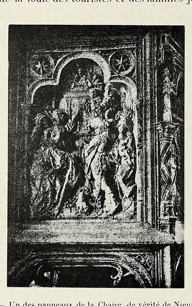An illustration from 1914-1916. La guerre et les oeuvres d'art en Belgique, 1917, leaf 170