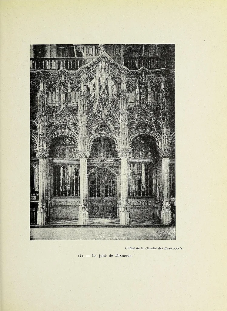 An illustration from 1914-1916. La guerre et les oeuvres d'art en Belgique, 1917, leaf 179