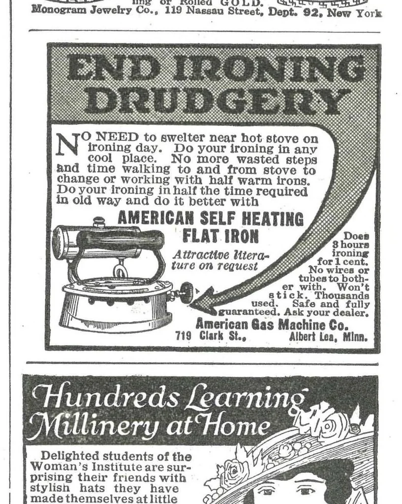 An illustration from 1917-07 Needlecraft July 1917, 1917, leaf 20