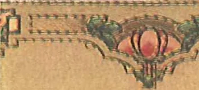 An illustration from 1917 home decoration book, 1917, leaf 1