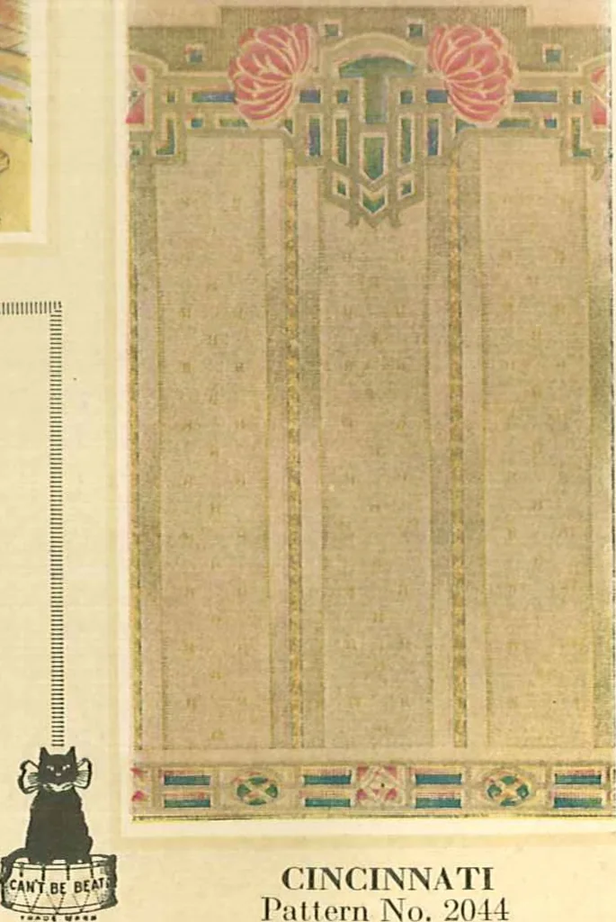 An illustration from 1917 home decoration book, 1917, leaf 1