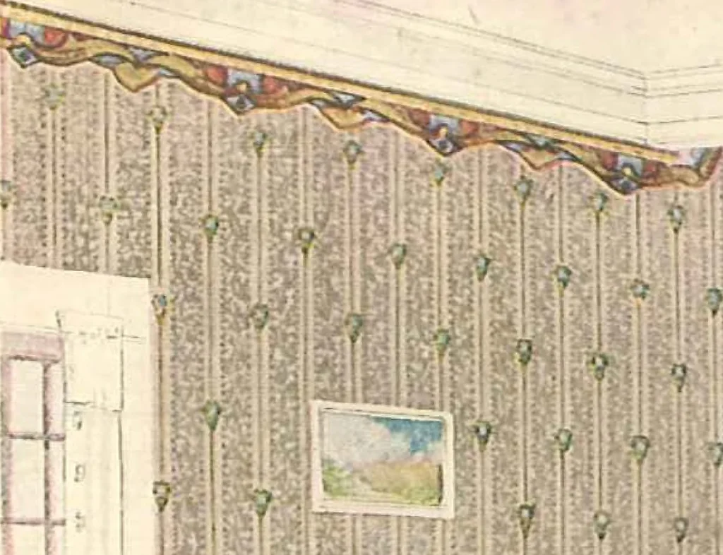 An illustration from 1917 home decoration book, 1917, leaf 12