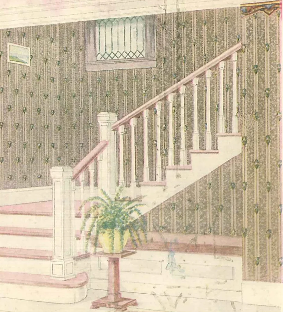 An illustration from 1917 home decoration book, 1917, leaf 12