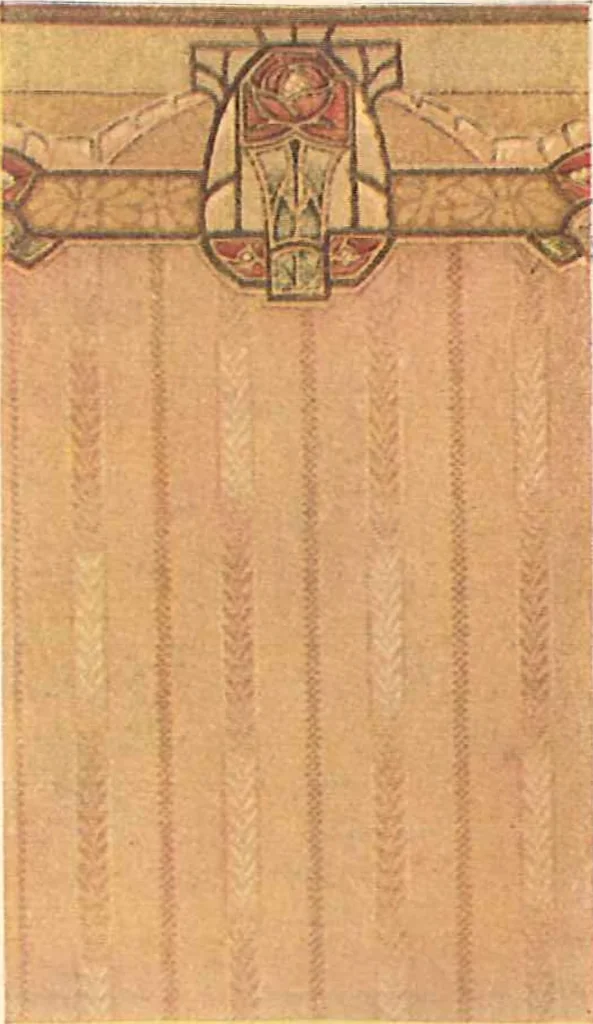 An illustration from 1917 home decoration book, 1917, leaf 12