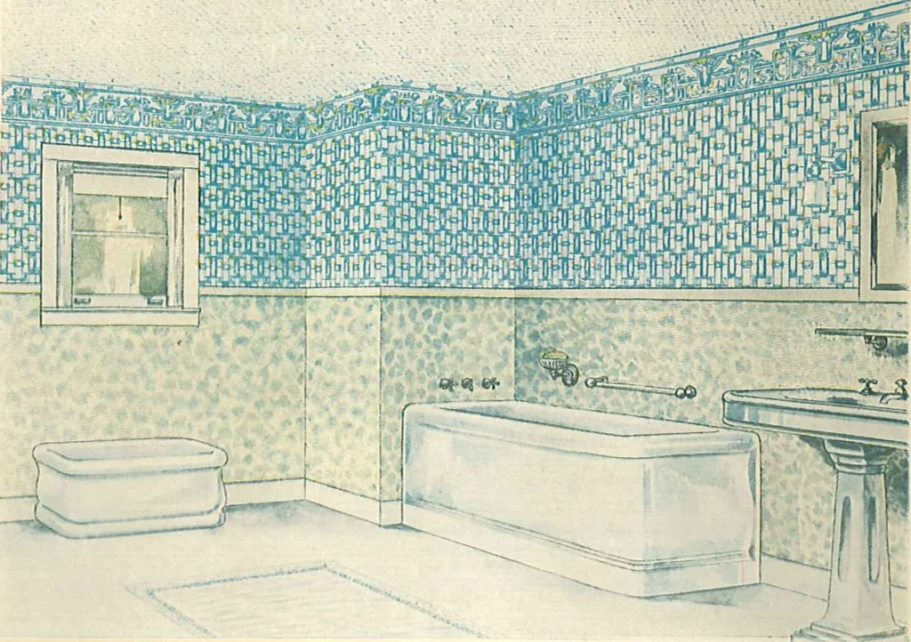 An illustration from 1917 home decoration book, 1917, leaf 15