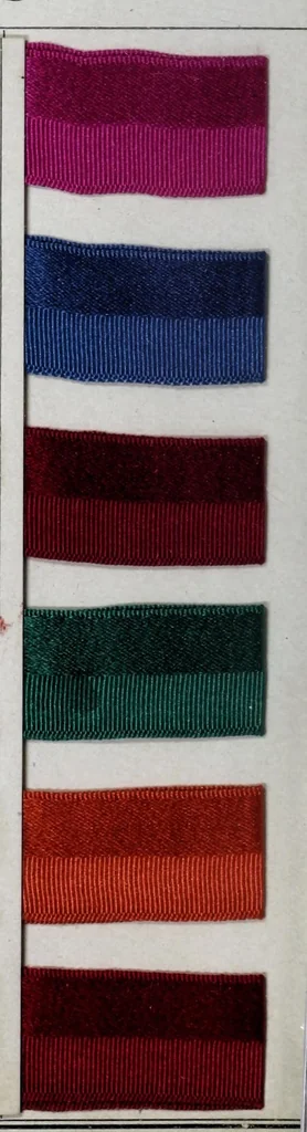 An illustration from 1922 fall season color card of America, 1922, leaf 2