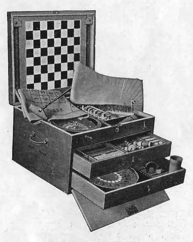 An illustration from 1928 - Règle Du Jeu Avec Notice sur Les Jeux D'aujourd'hui, 1928, leaf 7