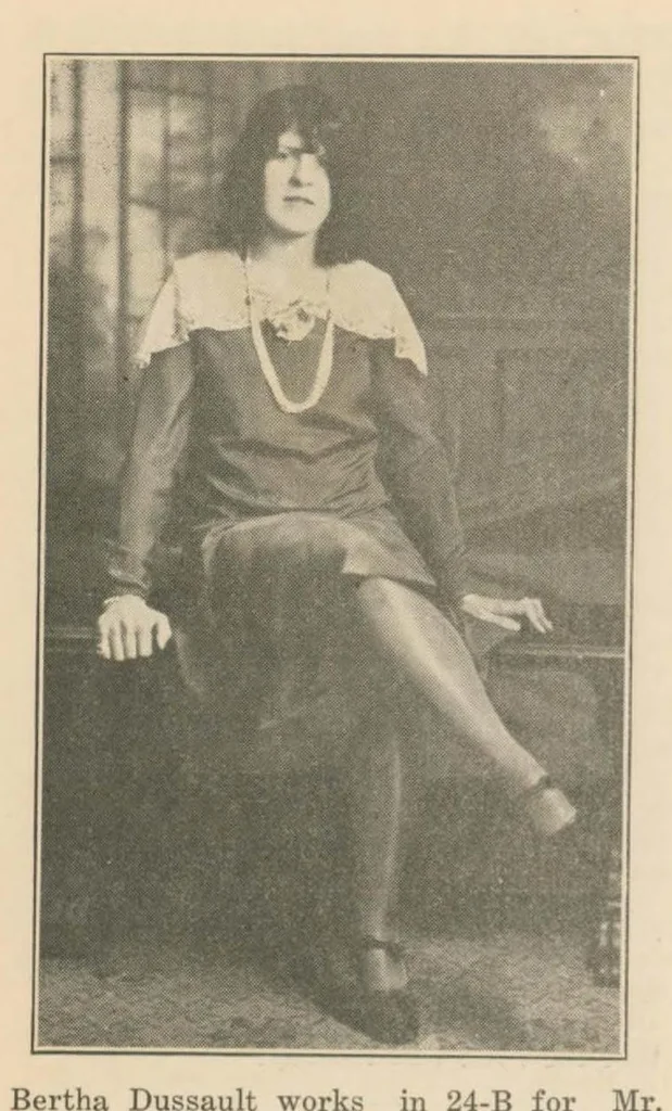 An illustration from Pepperell Manufacturing Company employee magazine, 1929–1930, 1929, leaf 175