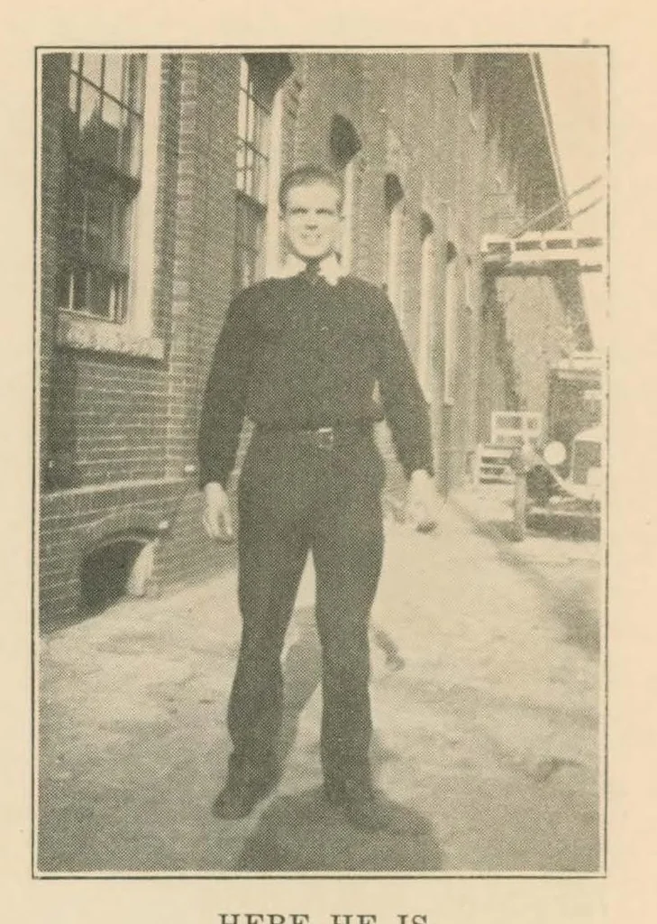 An illustration from Pepperell Manufacturing Company employee magazine, 1929–1930, 1929, leaf 187
