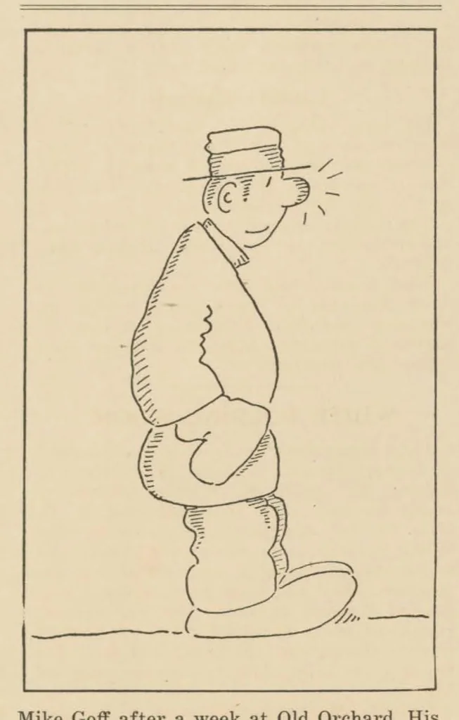 An illustration from Pepperell Manufacturing Company employee magazine, 1929–1930, 1929, leaf 35