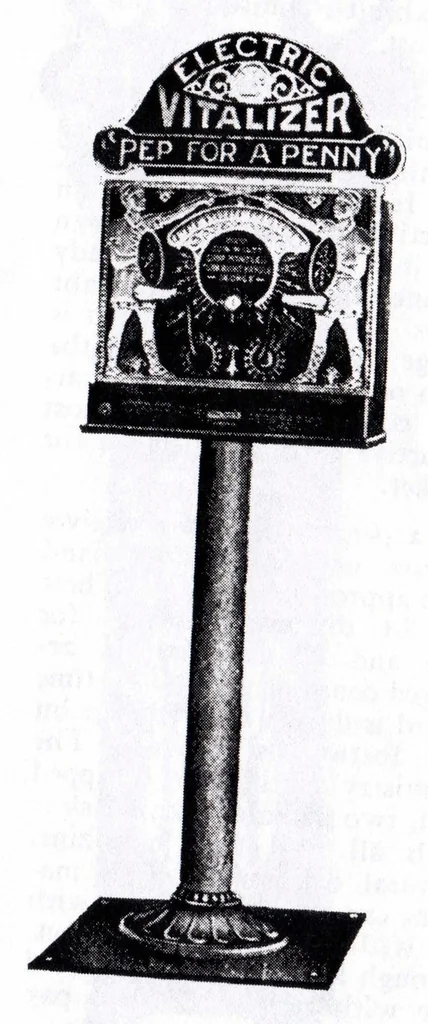 An illustration from ~1930 Exhibit Amusement Machines Exhibit Supply Catalog, 1930, leaf 15
