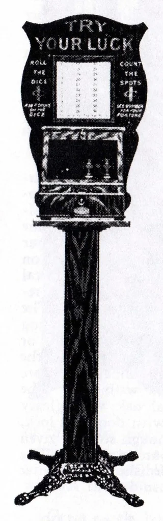 An illustration from ~1930 Exhibit Amusement Machines Exhibit Supply Catalog, 1930, leaf 20