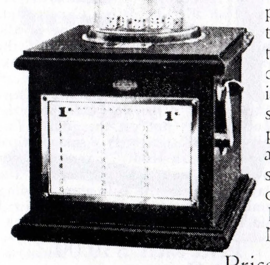 An illustration from ~1930 Exhibit Amusement Machines Exhibit Supply Catalog, 1930, leaf 34