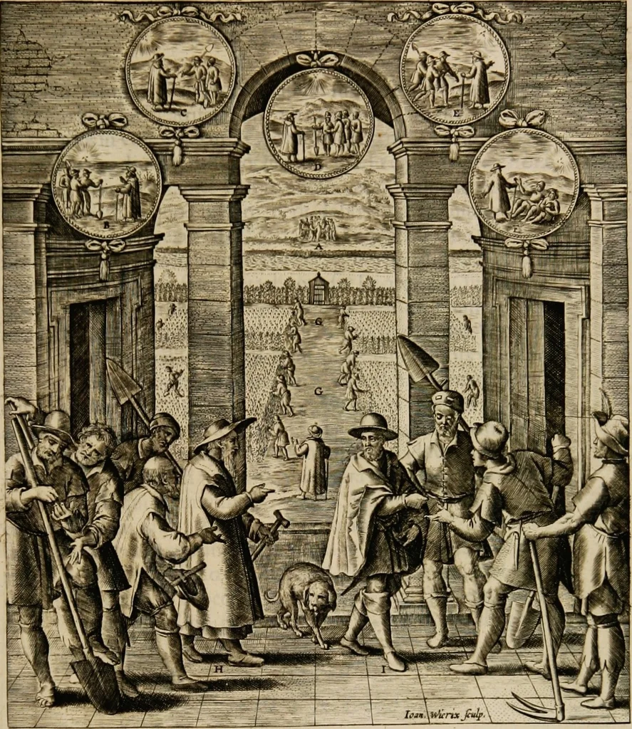 An illustration from Adnotationes et meditationes in Euangelia quae in sacrosancto Missae sacrificio toto anno leguntur: cum eorundem Euangeliorum concordantia, 1607, leaf 113