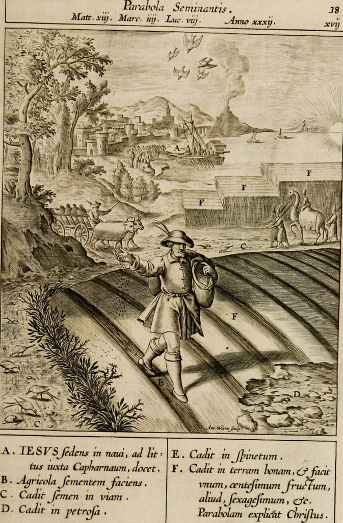 An illustration from Adnotationes et meditationes in Euangelia quae in sacrosancto Missae sacrificio toto anno leguntur: cum eorundem Euangeliorum concordantia, 1607, leaf 119