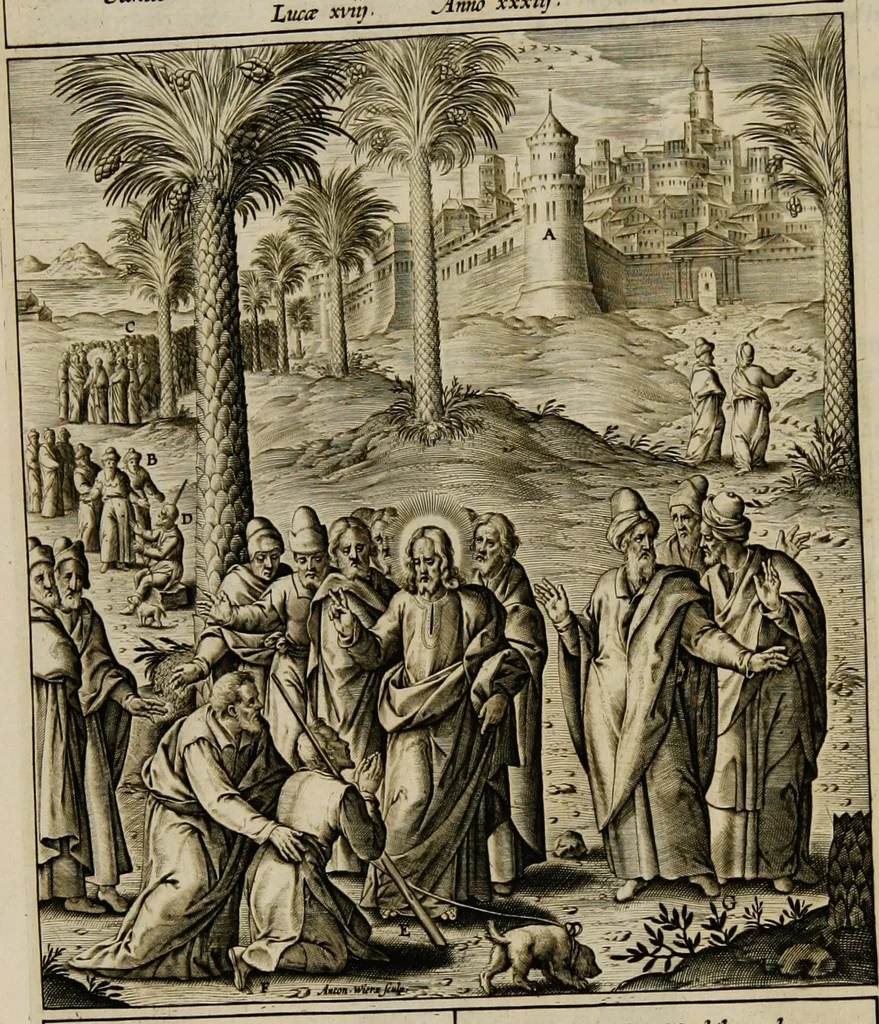 An illustration from Adnotationes et meditationes in Euangelia quae in sacrosancto Missae sacrificio toto anno leguntur: cum eorundem Euangeliorum concordantia, 1607, leaf 132