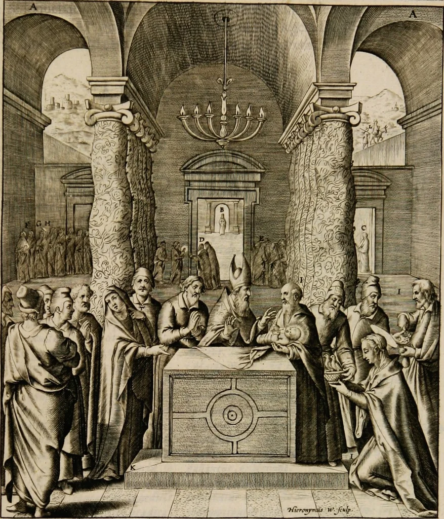 An illustration from Adnotationes et meditationes in Euangelia quae in sacrosancto Missae sacrificio toto anno leguntur: cum eorundem Euangeliorum concordantia, 1607, leaf 137