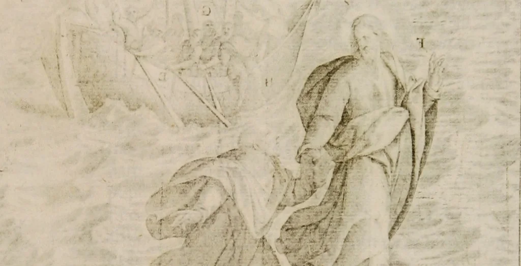 An illustration from Adnotationes et meditationes in Euangelia quae in sacrosancto Missae sacrificio toto anno leguntur: cum eorundem Euangeliorum concordantia, 1607, leaf 153
