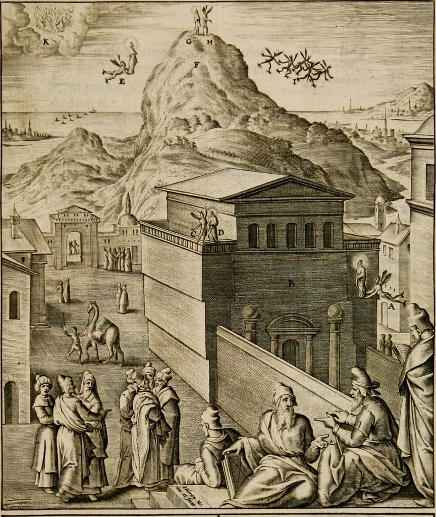 An illustration from Adnotationes et meditationes in Euangelia quae in sacrosancto Missae sacrificio toto anno leguntur: cum eorundem Euangeliorum concordantia, 1607, leaf 163