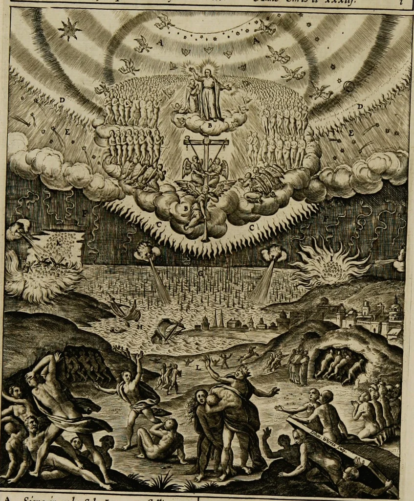 An illustration from Adnotationes et meditationes in Euangelia quae in sacrosancto Missae sacrificio toto anno leguntur: cum eorundem Euangeliorum concordantia, 1607, leaf 22