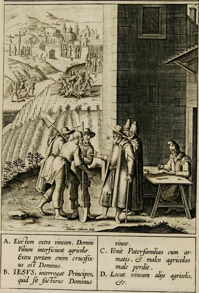 An illustration from Adnotationes et meditationes in Euangelia quae in sacrosancto Missae sacrificio toto anno leguntur: cum eorundem Euangeliorum concordantia, 1607, leaf 232