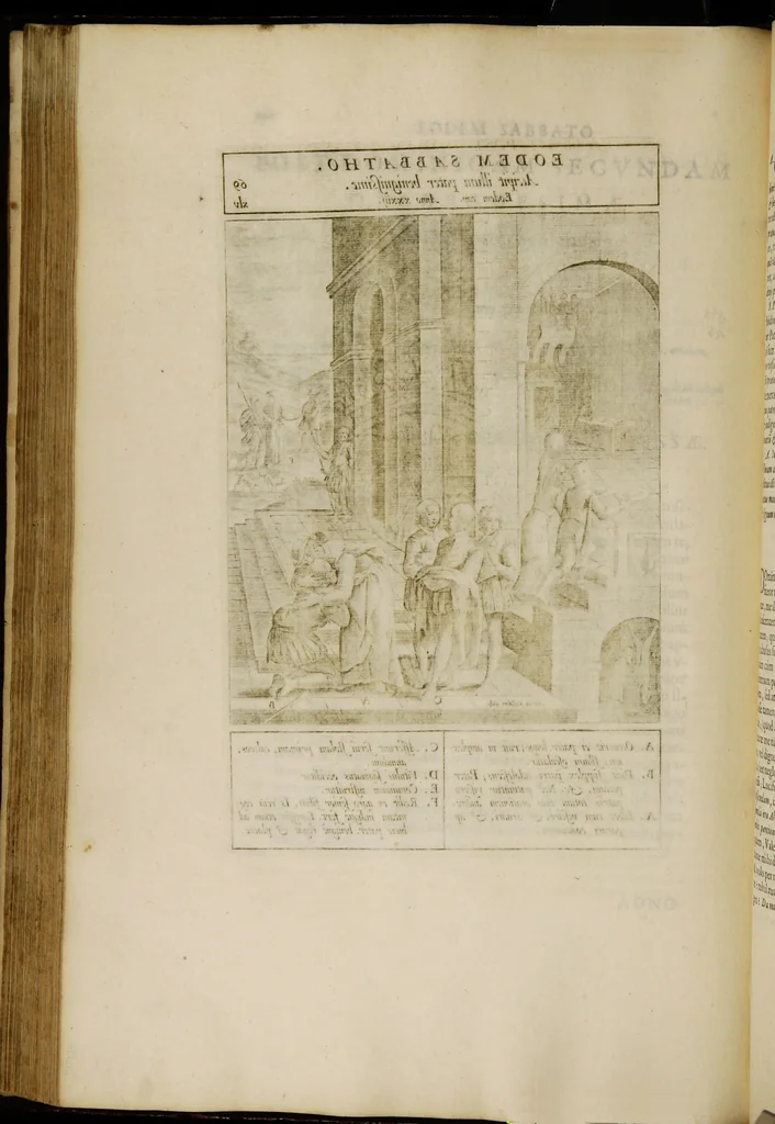 An illustration from Adnotationes et meditationes in Euangelia quae in sacrosancto Missae sacrificio toto anno leguntur: cum eorundem Euangeliorum concordantia, 1607, leaf 246