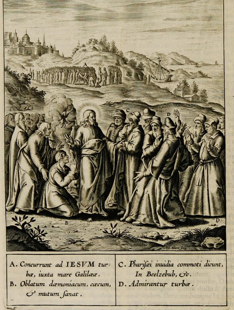 An illustration from Adnotationes et meditationes in Euangelia quae in sacrosancto Missae sacrificio toto anno leguntur: cum eorundem Euangeliorum concordantia, 1607, leaf 250