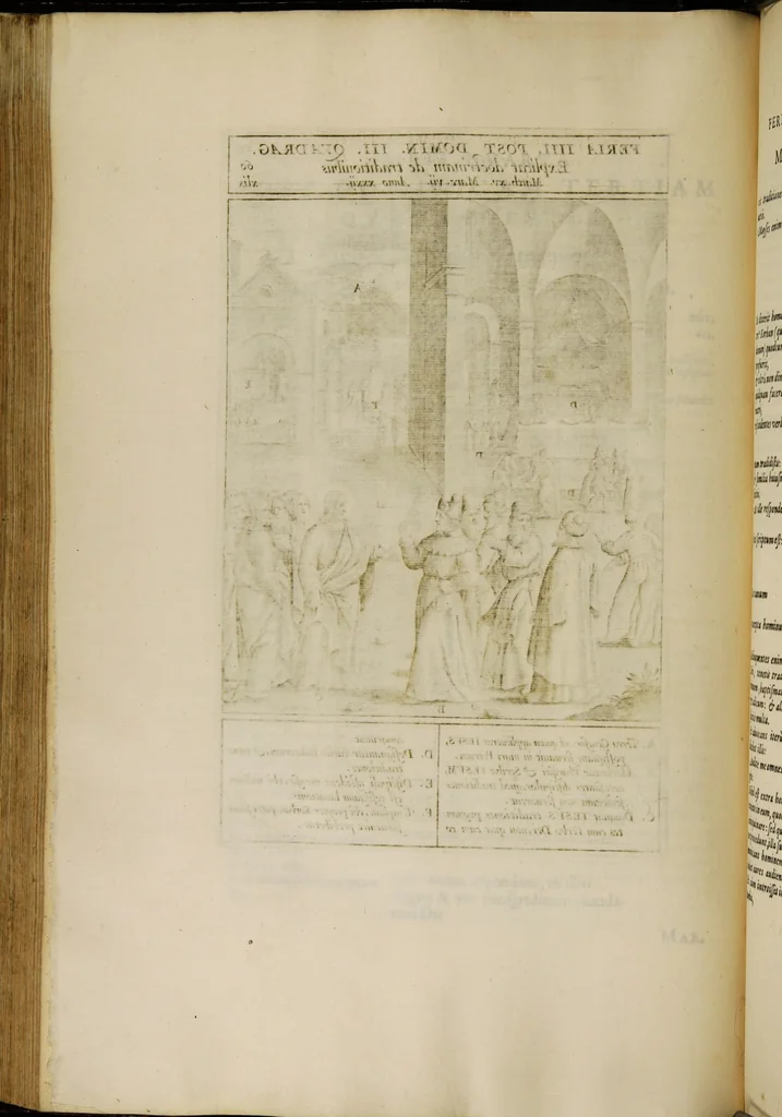An illustration from Adnotationes et meditationes in Euangelia quae in sacrosancto Missae sacrificio toto anno leguntur: cum eorundem Euangeliorum concordantia, 1607, leaf 268