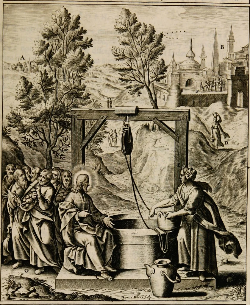 An illustration from Adnotationes et meditationes in Euangelia quae in sacrosancto Missae sacrificio toto anno leguntur: cum eorundem Euangeliorum concordantia, 1607, leaf 279