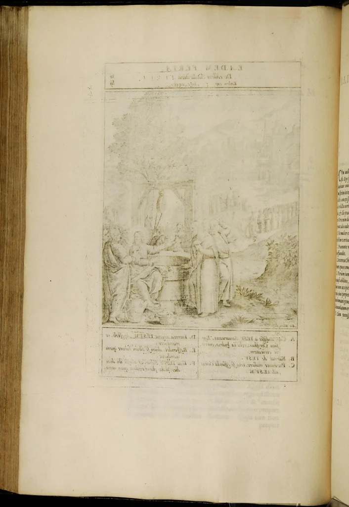 An illustration from Adnotationes et meditationes in Euangelia quae in sacrosancto Missae sacrificio toto anno leguntur: cum eorundem Euangeliorum concordantia, 1607, leaf 286
