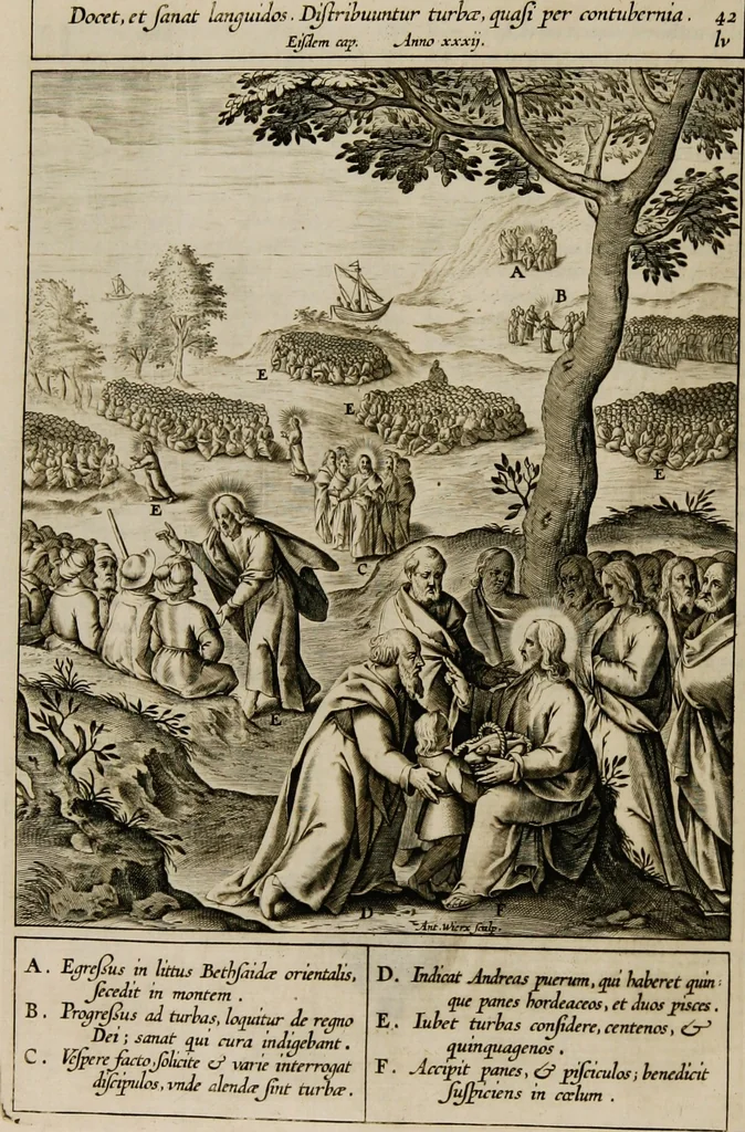 An illustration from Adnotationes et meditationes in Euangelia quae in sacrosancto Missae sacrificio toto anno leguntur: cum eorundem Euangeliorum concordantia, 1607, leaf 298