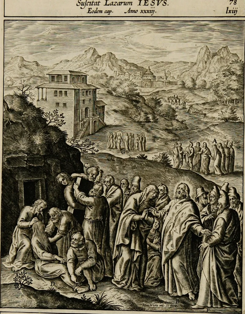 An illustration from Adnotationes et meditationes in Euangelia quae in sacrosancto Missae sacrificio toto anno leguntur: cum eorundem Euangeliorum concordantia, 1607, leaf 334