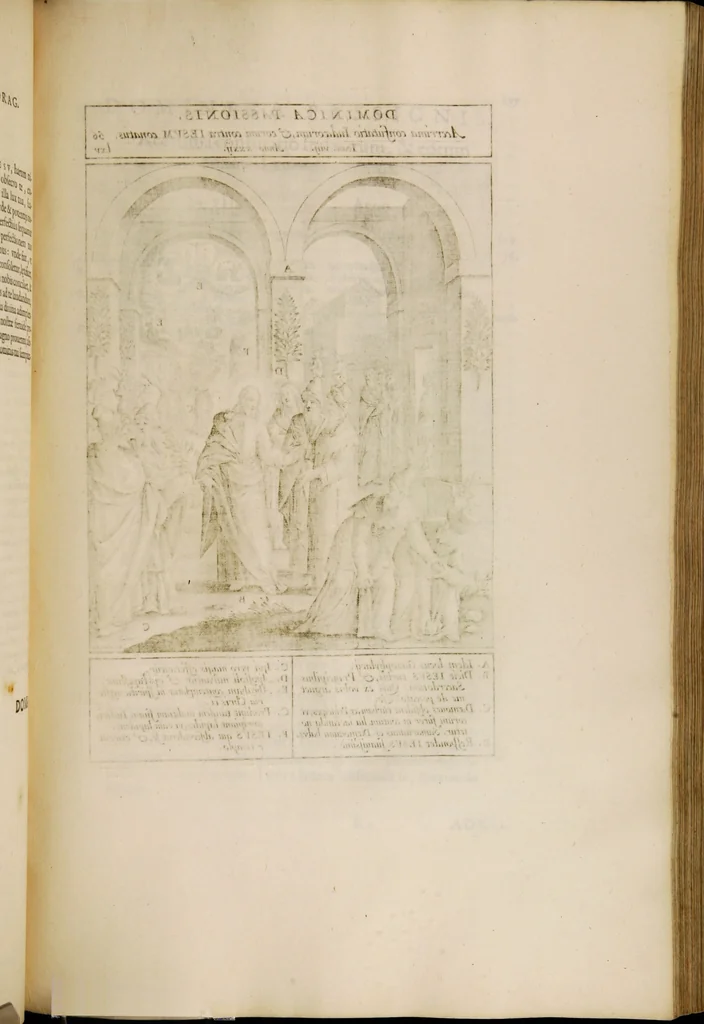 An illustration from Adnotationes et meditationes in Euangelia quae in sacrosancto Missae sacrificio toto anno leguntur: cum eorundem Euangeliorum concordantia, 1607, leaf 343