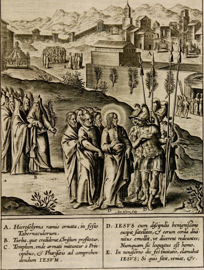 An illustration from Adnotationes et meditationes in Euangelia quae in sacrosancto Missae sacrificio toto anno leguntur: cum eorundem Euangeliorum concordantia, 1607, leaf 349
