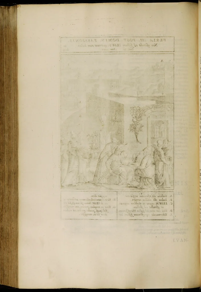 An illustration from Adnotationes et meditationes in Euangelia quae in sacrosancto Missae sacrificio toto anno leguntur: cum eorundem Euangeliorum concordantia, 1607, leaf 354