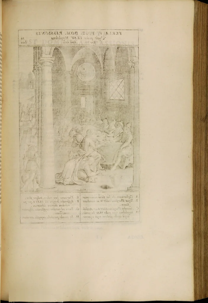 An illustration from Adnotationes et meditationes in Euangelia quae in sacrosancto Missae sacrificio toto anno leguntur: cum eorundem Euangeliorum concordantia, 1607, leaf 363