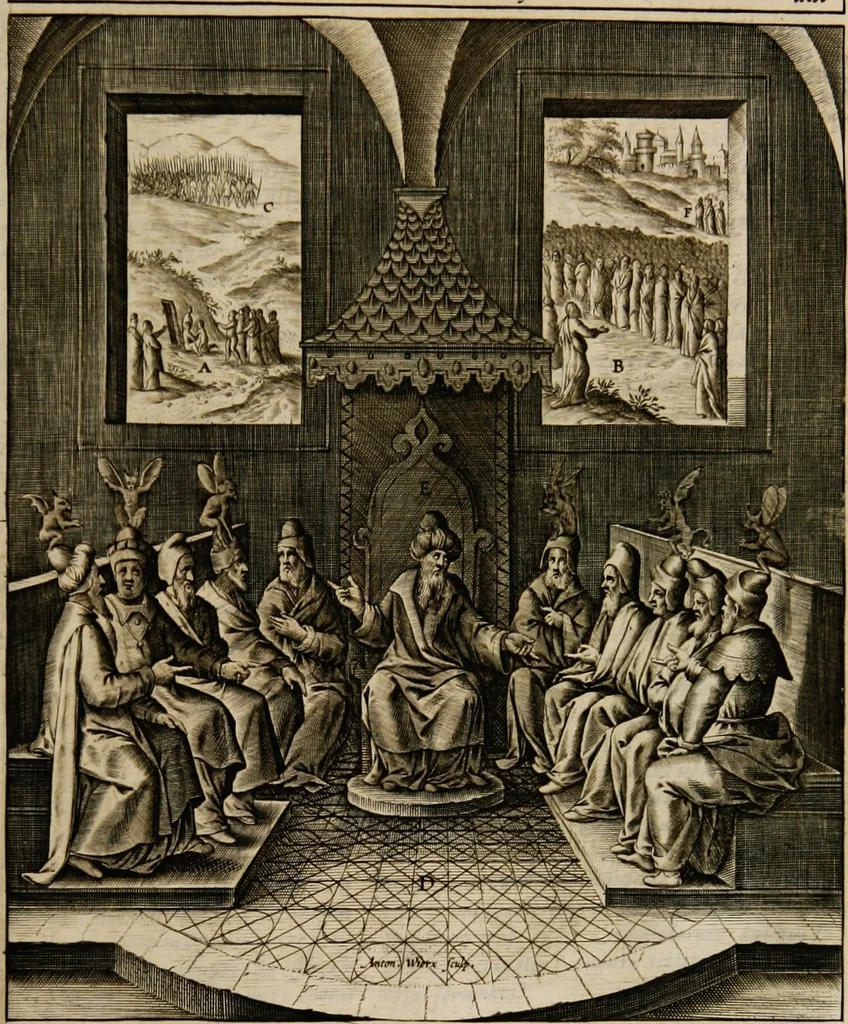 An illustration from Adnotationes et meditationes in Euangelia quae in sacrosancto Missae sacrificio toto anno leguntur: cum eorundem Euangeliorum concordantia, 1607, leaf 369