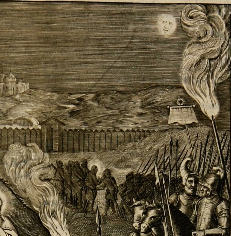 An illustration from Adnotationes et meditationes in Euangelia quae in sacrosancto Missae sacrificio toto anno leguntur: cum eorundem Euangeliorum concordantia, 1607, leaf 449