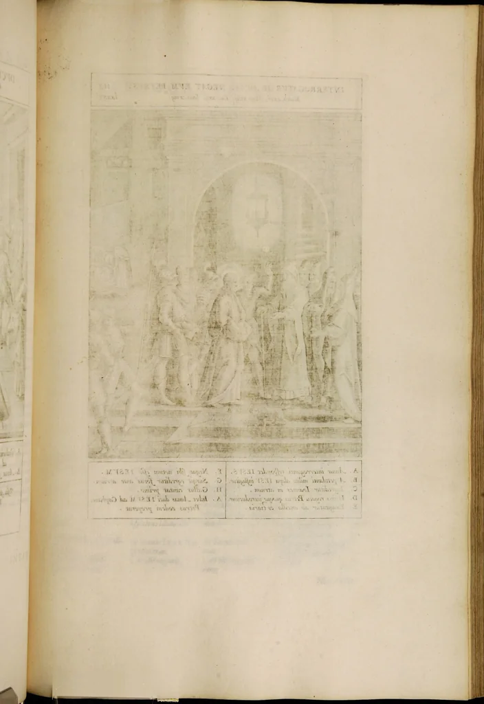 An illustration from Adnotationes et meditationes in Euangelia quae in sacrosancto Missae sacrificio toto anno leguntur: cum eorundem Euangeliorum concordantia, 1607, leaf 461