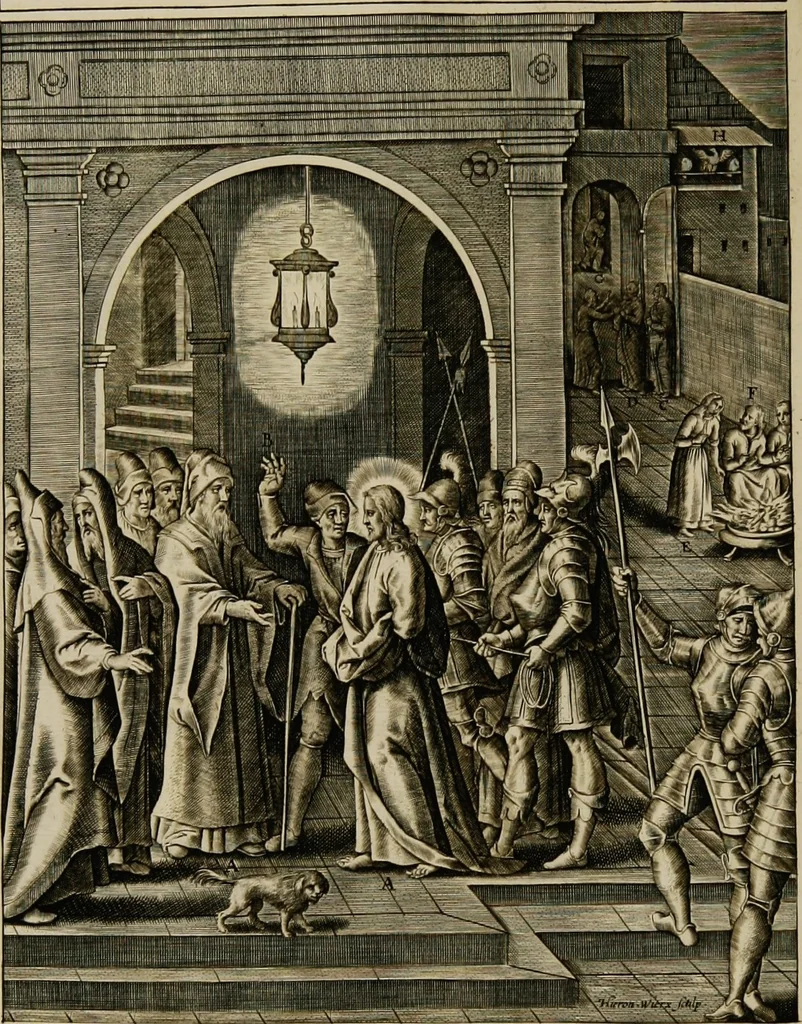 An illustration from Adnotationes et meditationes in Euangelia quae in sacrosancto Missae sacrificio toto anno leguntur: cum eorundem Euangeliorum concordantia, 1607, leaf 462