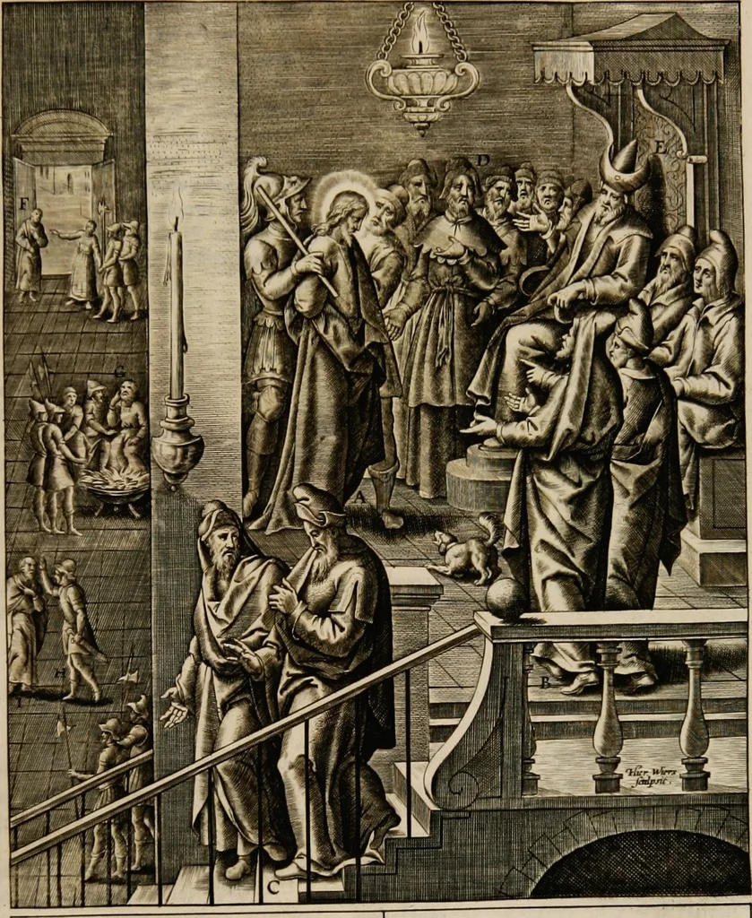 An illustration from Adnotationes et meditationes in Euangelia quae in sacrosancto Missae sacrificio toto anno leguntur: cum eorundem Euangeliorum concordantia, 1607, leaf 469