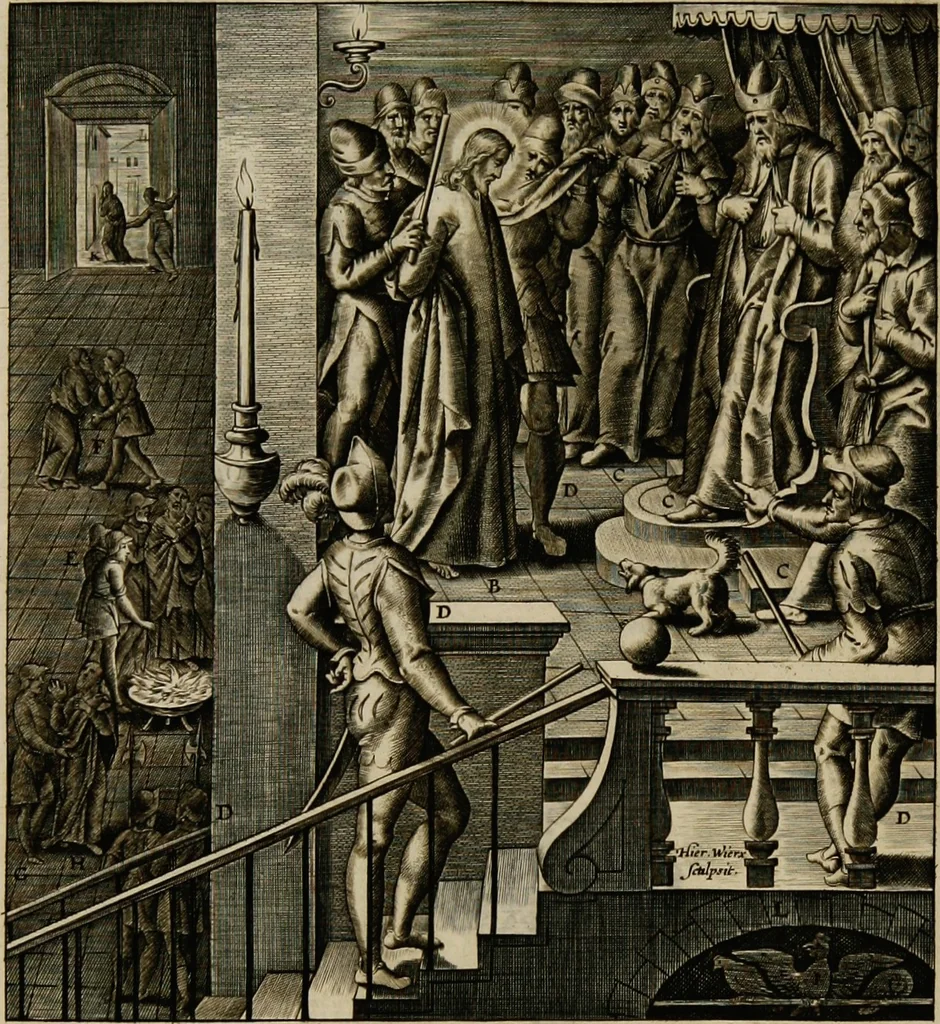 An illustration from Adnotationes et meditationes in Euangelia quae in sacrosancto Missae sacrificio toto anno leguntur: cum eorundem Euangeliorum concordantia, 1607, leaf 476