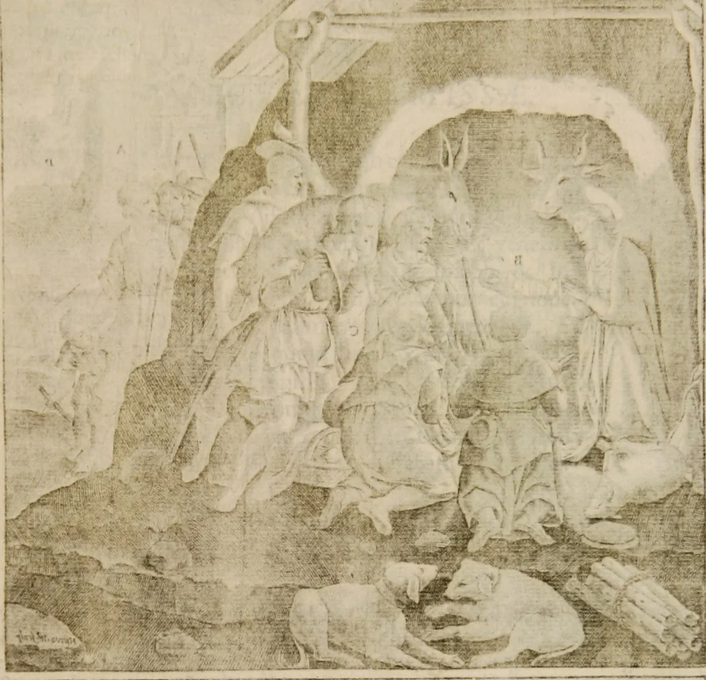 An illustration from Adnotationes et meditationes in Euangelia quae in sacrosancto Missae sacrificio toto anno leguntur: cum eorundem Euangeliorum concordantia, 1607, leaf 53
