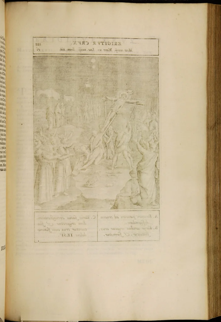 An illustration from Adnotationes et meditationes in Euangelia quae in sacrosancto Missae sacrificio toto anno leguntur: cum eorundem Euangeliorum concordantia, 1607, leaf 575