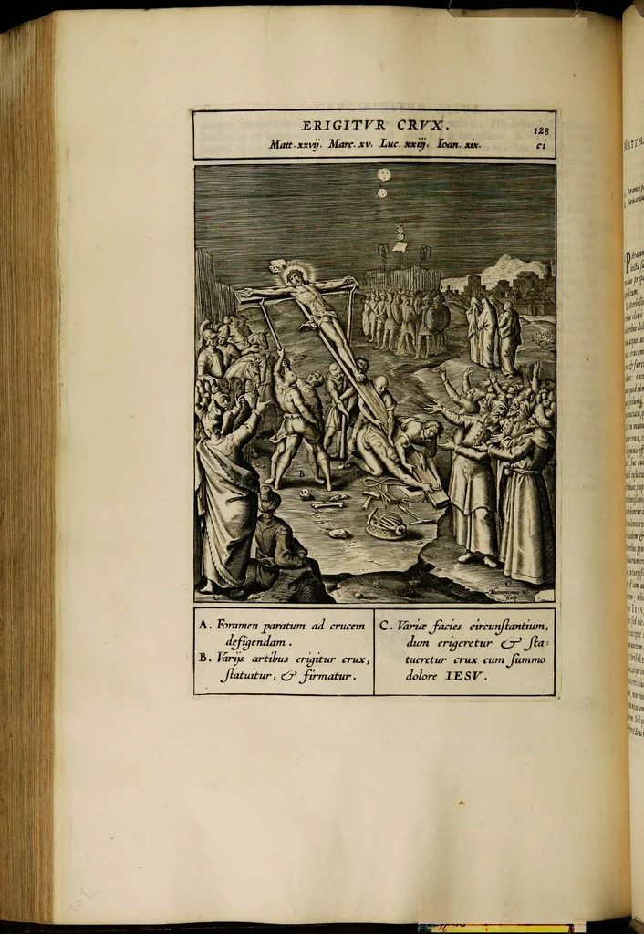 An illustration from Adnotationes et meditationes in Euangelia quae in sacrosancto Missae sacrificio toto anno leguntur: cum eorundem Euangeliorum concordantia, 1607, leaf 576