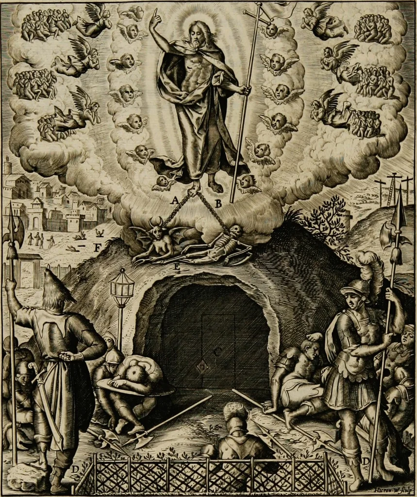 An illustration from Adnotationes et meditationes in Euangelia quae in sacrosancto Missae sacrificio toto anno leguntur: cum eorundem Euangeliorum concordantia, 1607, leaf 644