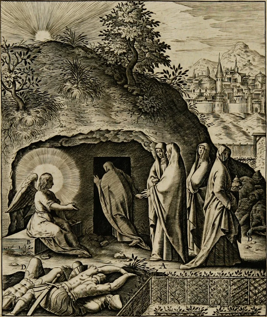 An illustration from Adnotationes et meditationes in Euangelia quae in sacrosancto Missae sacrificio toto anno leguntur: cum eorundem Euangeliorum concordantia, 1607, leaf 654