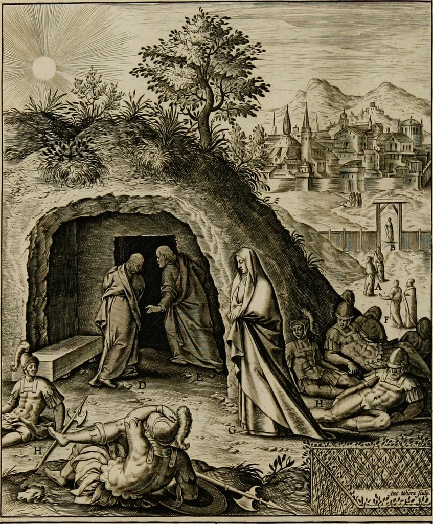 An illustration from Adnotationes et meditationes in Euangelia quae in sacrosancto Missae sacrificio toto anno leguntur: cum eorundem Euangeliorum concordantia, 1607, leaf 666