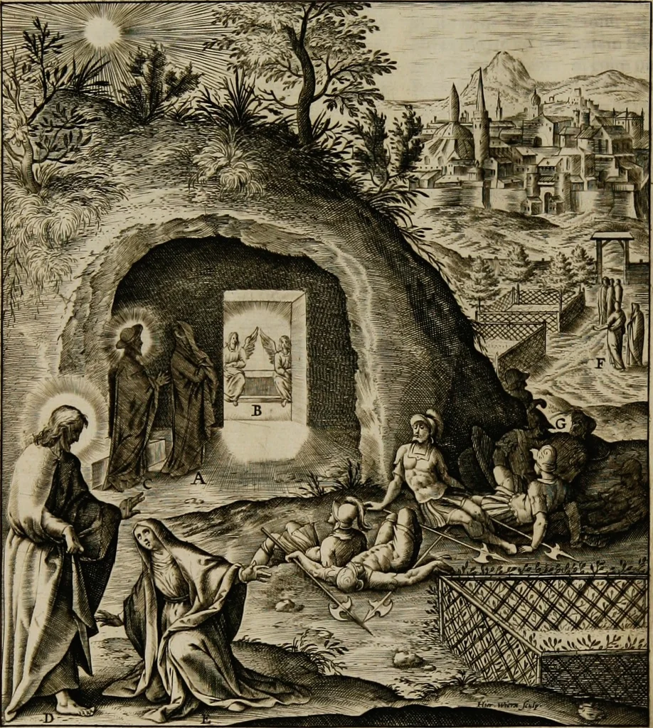 An illustration from Adnotationes et meditationes in Euangelia quae in sacrosancto Missae sacrificio toto anno leguntur: cum eorundem Euangeliorum concordantia, 1607, leaf 672